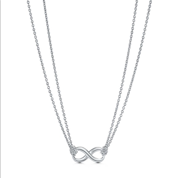 tiffany infinity pendant necklace